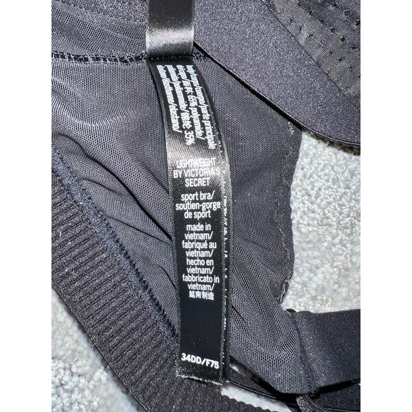 34DD Victoria's Secret Bra Sport Wirefree Lightweight Lattice Back Breathable - Picture 6 of 7